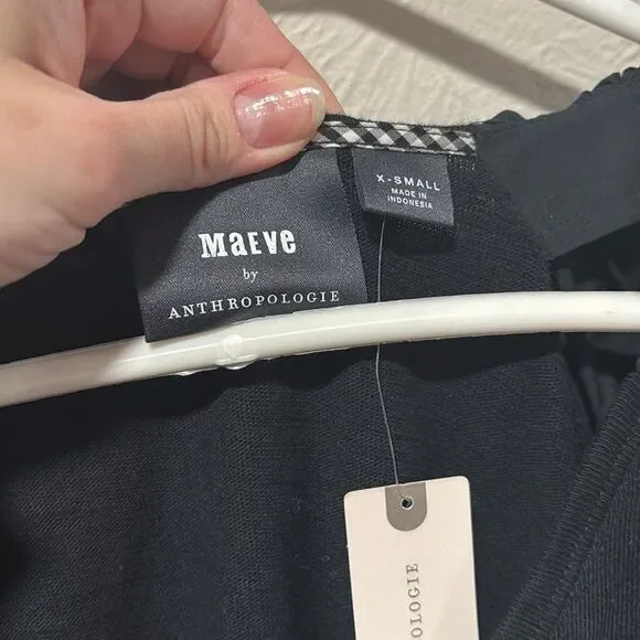 Maeve by Anthropologie Annika Knit Mini Dress Size XS NWT - Picture 2 of 6